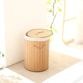 Cesto de Roupas CircleBambu - Verona Decor - VERONA DECOR