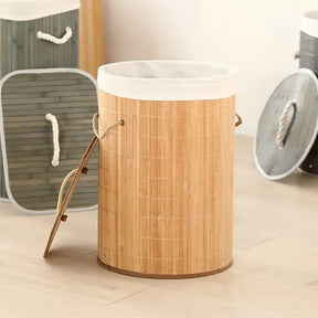 Cesto de Roupas CircleBambu - Verona Decor - VERONA DECOR