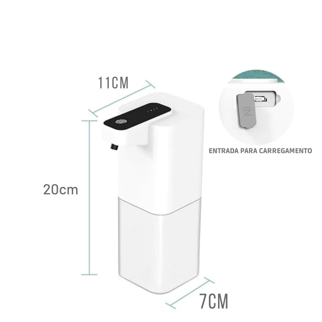 Dispenser de Sabão Líquido Automático Inteligente - Verona Decor - VERONA DECOR