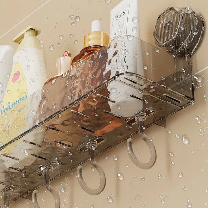 Suporte De Shampoo Prateleiras De Banheiro Sem Furo Acrilico - Verona Decor - VERONA DECOR