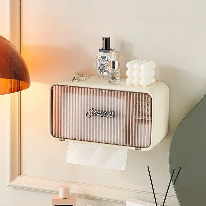 Porta Papel Higiênico Sem Furos Caixa De Lenços De Armazenamento - Verona Decor - VERONA DECOR