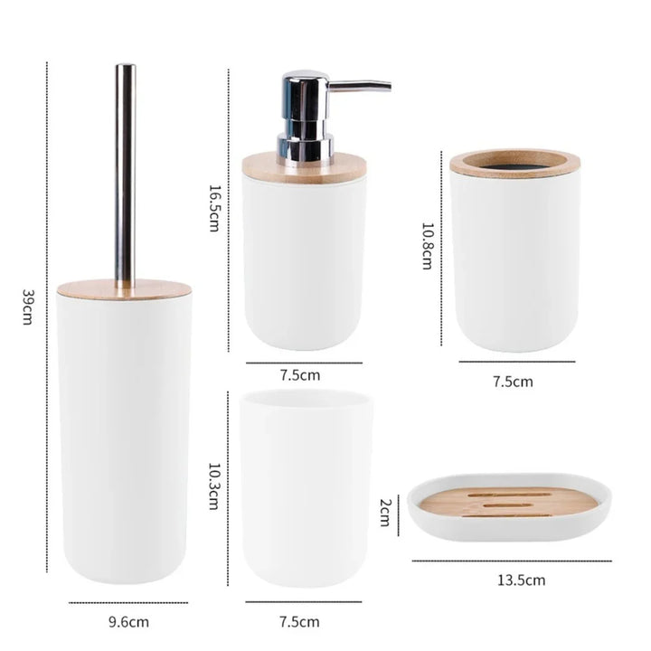 Conjunto para Banheiro BambooStyle - Verona Decor - VERONA DECOR