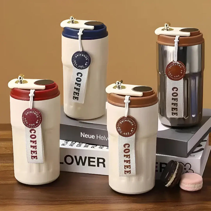 Copo Térmico Digital Com Sensor de Temperatura 420ml - Verona Decor - VERONA DECOR