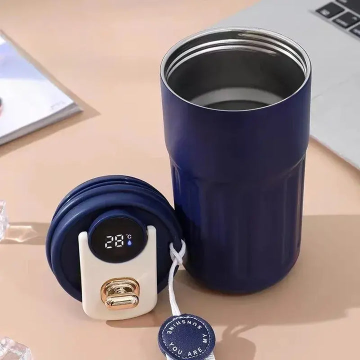 Copo Térmico Digital Com Sensor de Temperatura 420ml - Verona Decor - VERONA DECOR