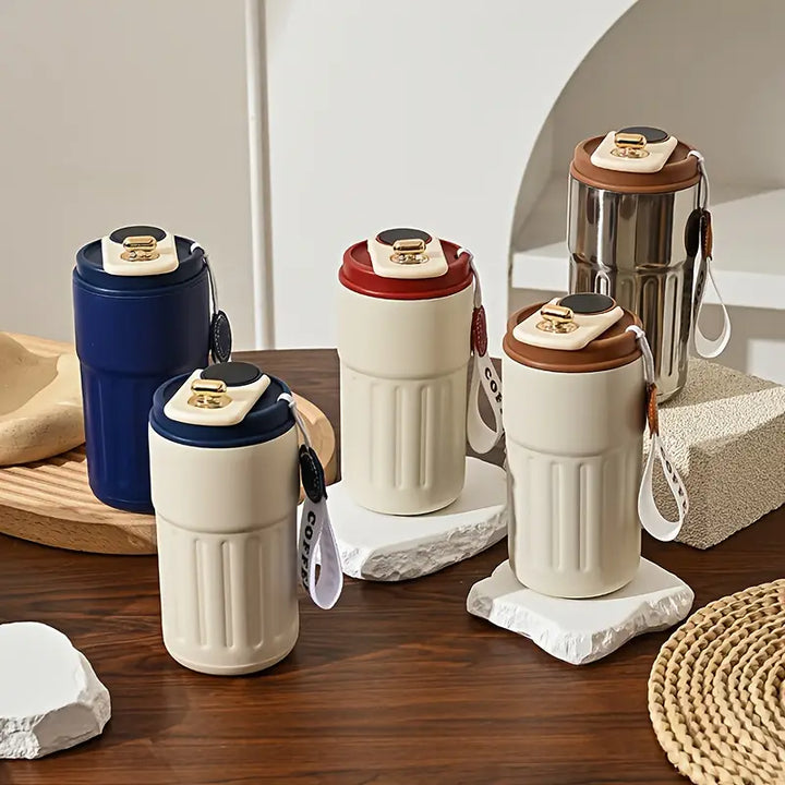 Copo Térmico Digital Com Sensor de Temperatura 420ml - Verona Decor - VERONA DECOR