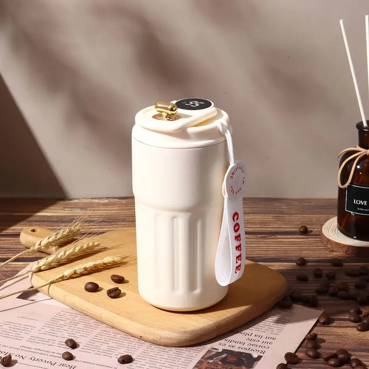 Copo Térmico Digital Com Sensor de Temperatura 420ml - Verona Decor - VERONA DECOR