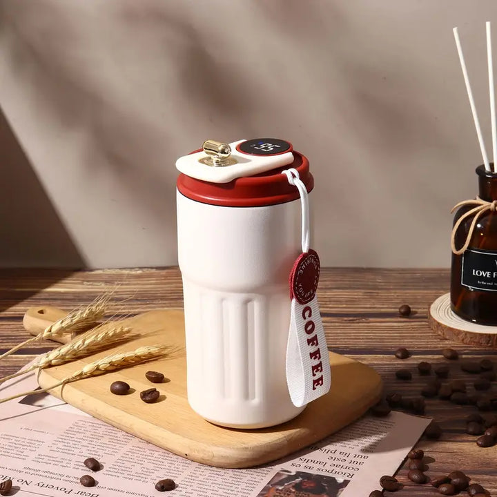 Copo Térmico Digital Com Sensor de Temperatura 420ml - Verona Decor - VERONA DECOR