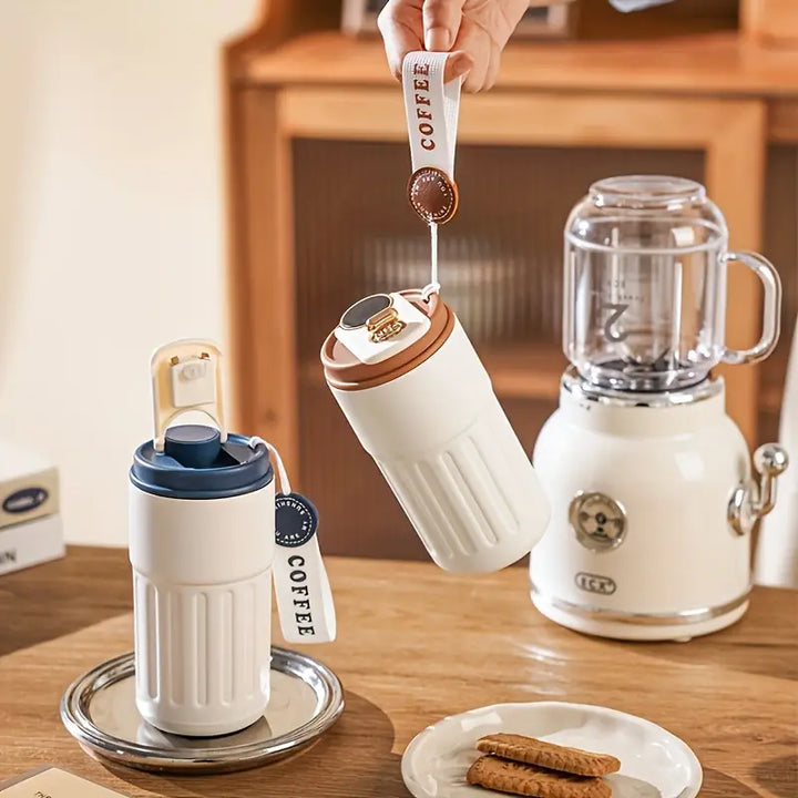 Copo Térmico Digital Com Sensor de Temperatura 420ml - Verona Decor - VERONA DECOR