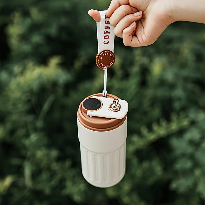 Copo Térmico Digital Com Sensor de Temperatura 420ml - Verona Decor - VERONA DECOR