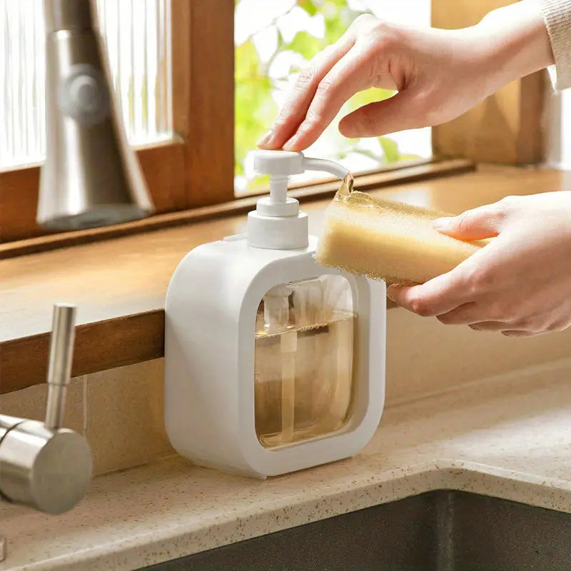 Dispenser Para Sabonete Liquido e Shampoo 300ml - Verona Decor - VERONA DECOR