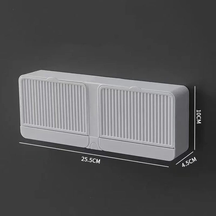 Saboneteira Suporte para Parede com Fixação Adesiva – Porta Sabonete Prático e Sem Perfuração - Verona Decor - VERONA DECOR