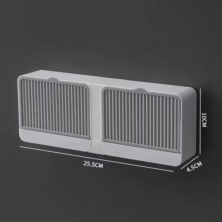 Saboneteira Suporte para Parede com Fixação Adesiva – Porta Sabonete Prático e Sem Perfuração - Verona Decor - VERONA DECOR