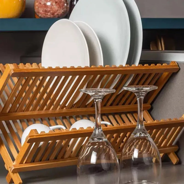 Escorredor de Pratos BambooRack - Verona Decor - VERONA DECOR