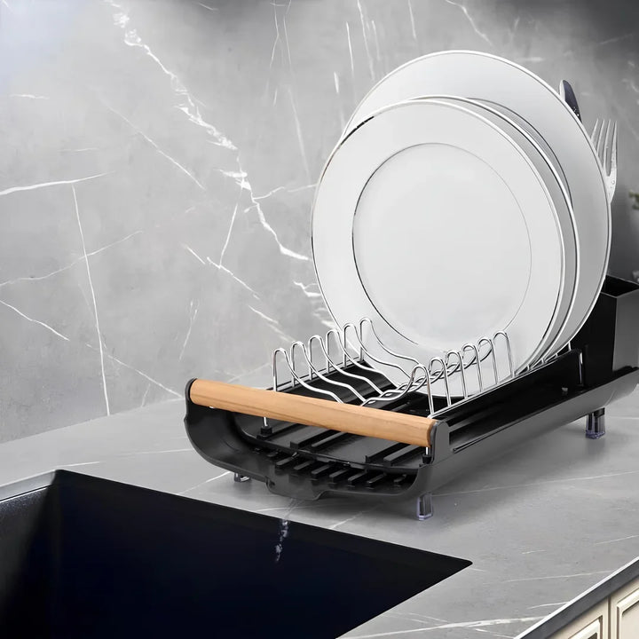 Escorredor de Louças Extensível para Pratos, Copos e Talheres | Prático e Compacto - Verona Decor - VERONA DECOR