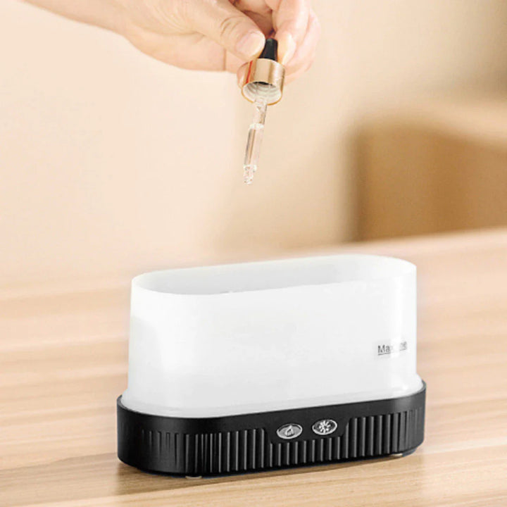 Umidificador Ultrassônico FlameAir – Difusor de Aroma USB para Aromaterapia - Verona Decor - VERONA DECOR