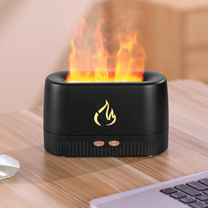 Umidificador Ultrassônico FlameAir – Difusor de Aroma USB para Aromaterapia - Verona Decor - VERONA DECOR