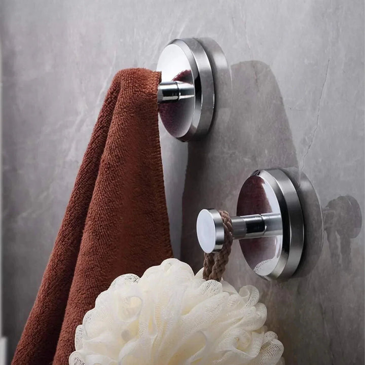 Gancho de Ventosa Premium Para Banheiro e Cozinha – Compre 1, Leve 2 + Frete Grátis 🎁 - VERONA DECOR