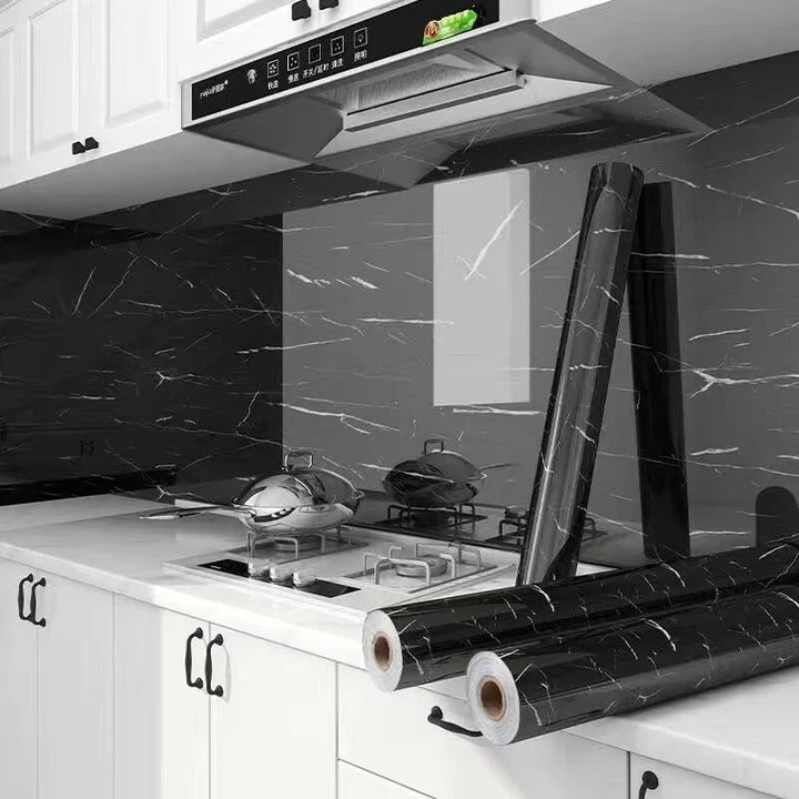 Rolo de 10 Metros Papel de Parede Alumínio Adesivo Impermeável - Verona Decor - VERONA DECOR