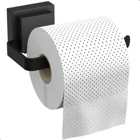 Kit Acessórios Para Banheiro Com Ventosa Preto 4 Peças - Verona Decor - VERONA DECOR