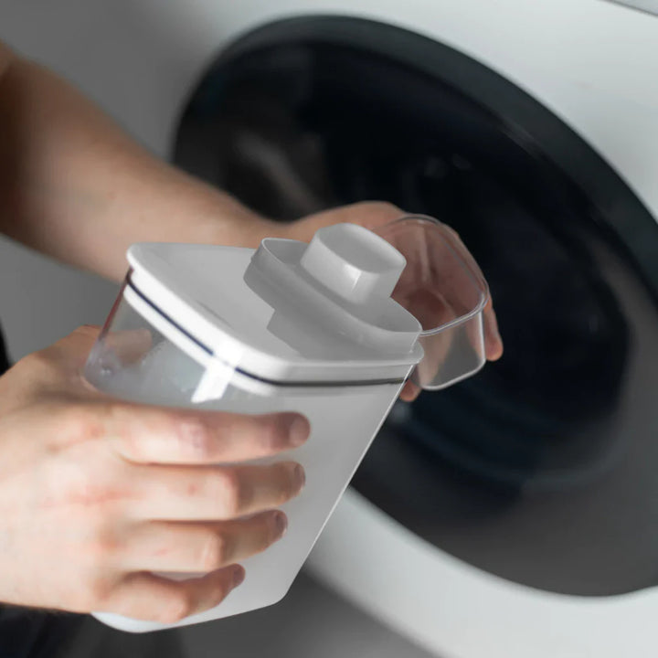 Kit 2 Dispenser Flow 1,5L e 2,3L Hermético Copo Medidor - VERONA DECOR