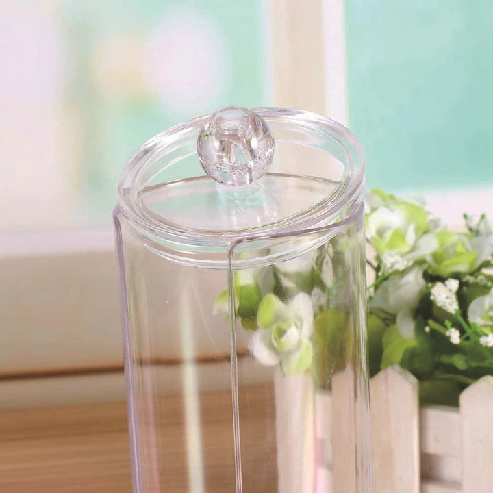 KIT Porta Algodão e Cotonete em Acrílico - Verona Decor - VERONA DECOR