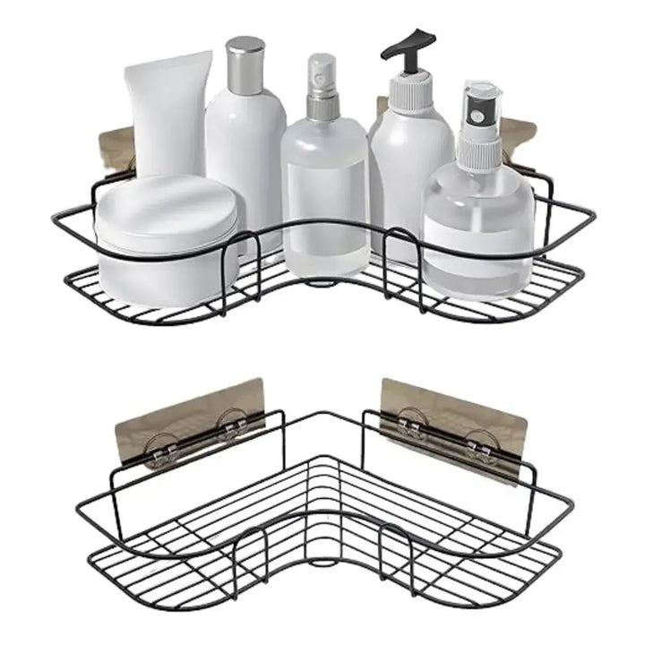 Kit 2 Prateleira Para Banheiro Canto Porta Shampoo - Verona Decor - VERONA DECOR
