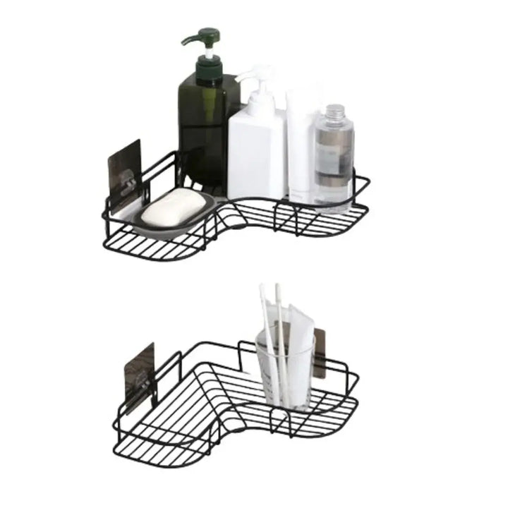 Kit 2 Prateleira Para Banheiro Canto Porta Shampoo - Verona Decor - VERONA DECOR