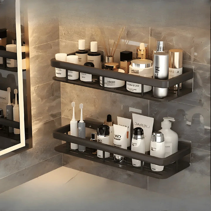 Kit 2 Prateleiras Para Banheiro Porta Shampoo - Verona Decor - VERONA DECOR