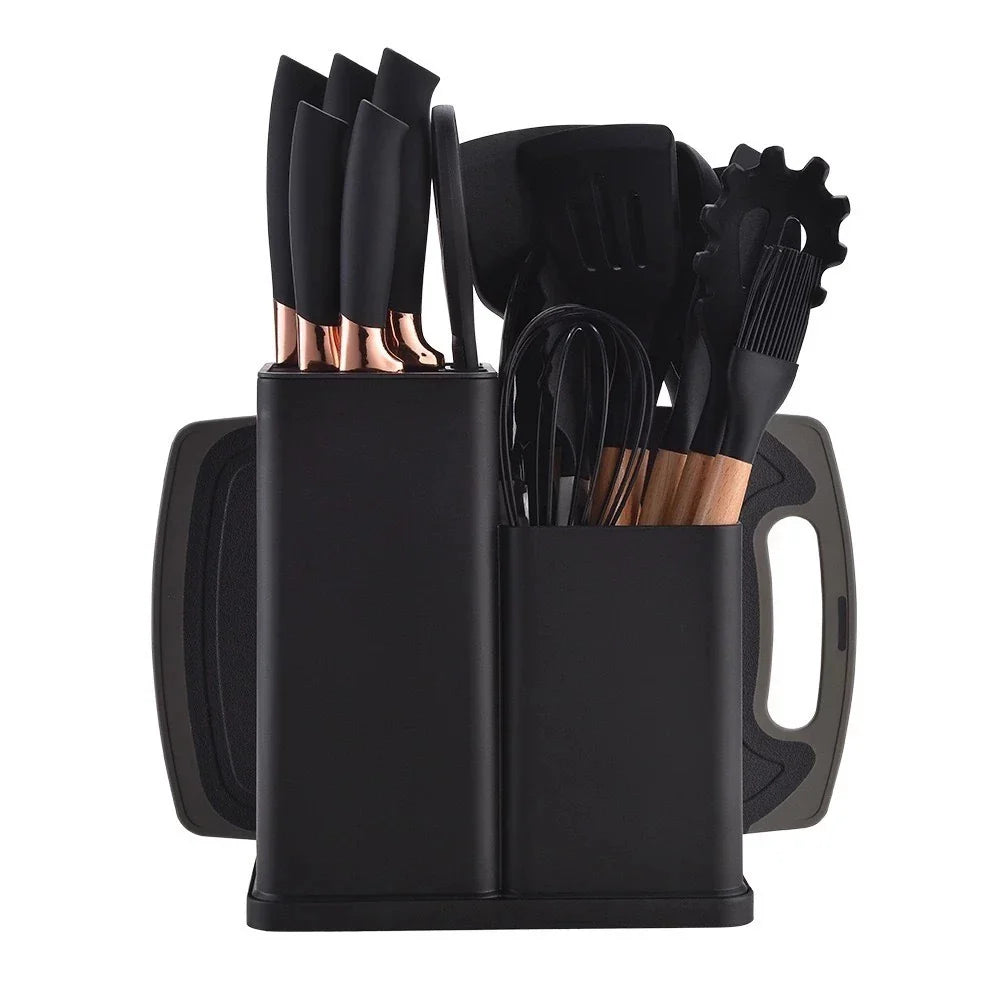 Kit de Cozinha 19 Peças de Silicone Premium - Verona Decor - VERONA DECOR