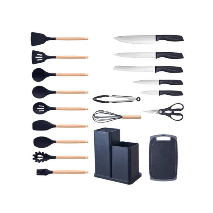 Kit de Cozinha 19 Peças de Silicone Premium - Verona Decor - VERONA DECOR