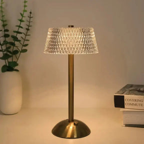Lâmpada de Mesa de Cristal Dimerizável - Verona Decor - VERONA DECOR