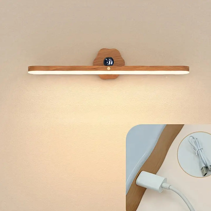 Luminária de Cabeceira Portátil USB Recarregável com Base Magnética - VERONA DECOR