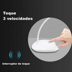 Luminária De Mesa Recarregável Flexível Sem Fio - VERONA DECOR