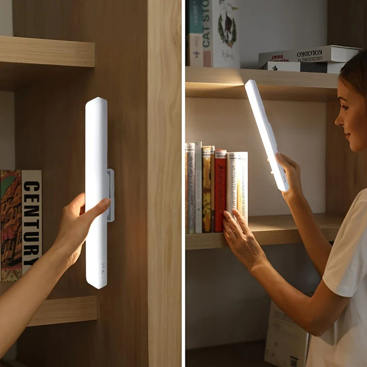 Luminária de LED Bastão Recarregável com Suporte Magnético - VERONA DECOR