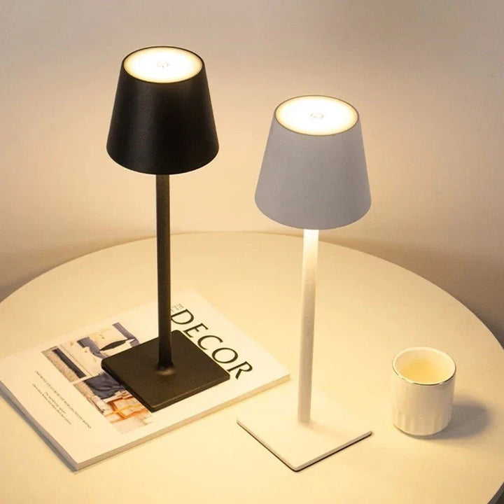 Luminária De Mesa Led Sem Fio Recarregável - VERONA DECOR