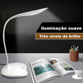 Luminária De Mesa Recarregável Flexível Sem Fio - VERONA DECOR