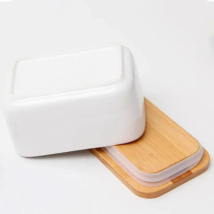 Manteigueira Porcelana Elegance - Verona Decor - VERONA DECOR