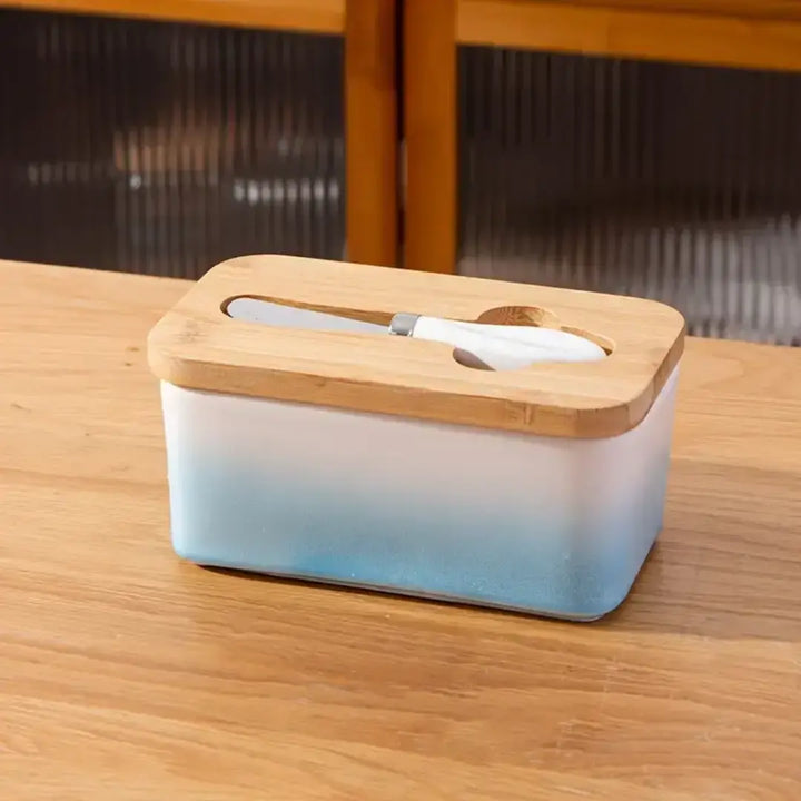 Manteigueira Porcelana Elegance - Verona Decor - VERONA DECOR