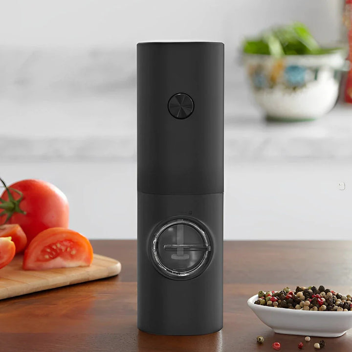 Moedor Elétrico Automático de Sal, Pimenta e Temperos – Com Ajuste de Moagem - Verona Decor - VERONA DECOR