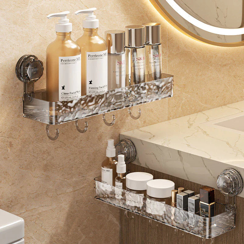 Suporte De Shampoo Prateleiras De Banheiro Sem Furo Acrilico - Verona Decor - VERONA DECOR