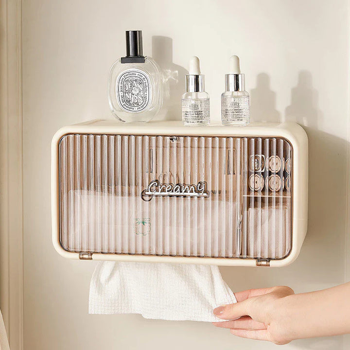 Porta Papel Higiênico Sem Furos Caixa De Lenços De Armazenamento - Verona Decor - VERONA DECOR