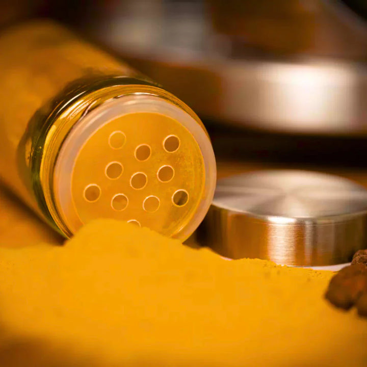 Porta Tempero Condimento Prata Giratório 12 Potes - Verona Decor - VERONA DECOR