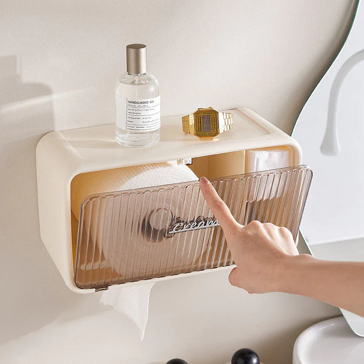 Porta Papel Higiênico Sem Furos Caixa De Lenços De Armazenamento - Verona Decor - VERONA DECOR