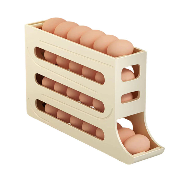 Organizador Porta Ovos 4 Andares Rolante – Suporte para 30 Ovos -  Verona Decor - VERONA DECOR