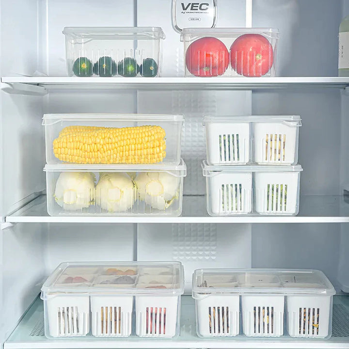 Caixa Organizadora Plástica com 6 Divisórias - Verona Decor - VERONA DECOR