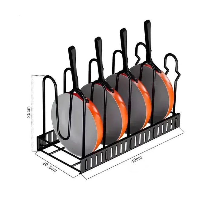 Organizador Rack para Panelas com 8 Camadas - Verona Decor - VERONA DECOR