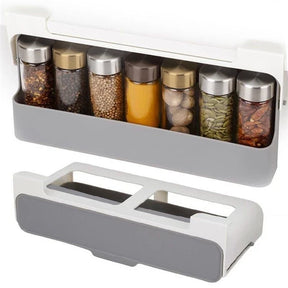 Porta Tempero 6 Potes Organizador Cozinha - Verona Decor - VERONA DECOR