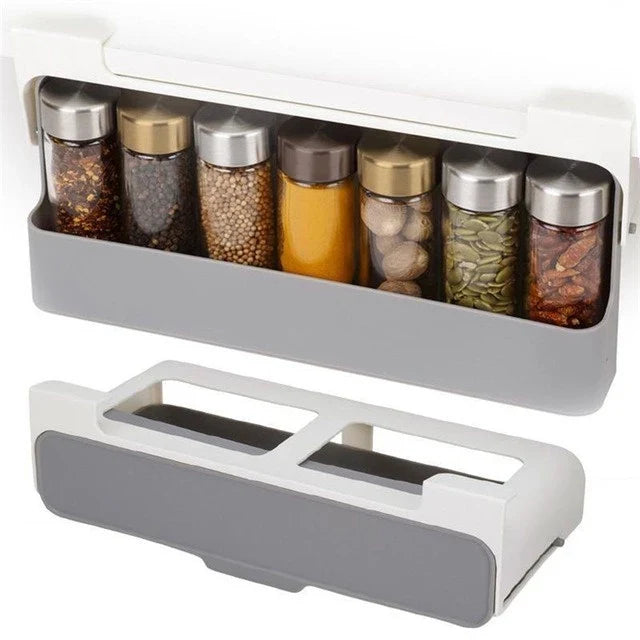 Porta Tempero 6 Potes Organizador Cozinha - Verona Decor - VERONA DECOR