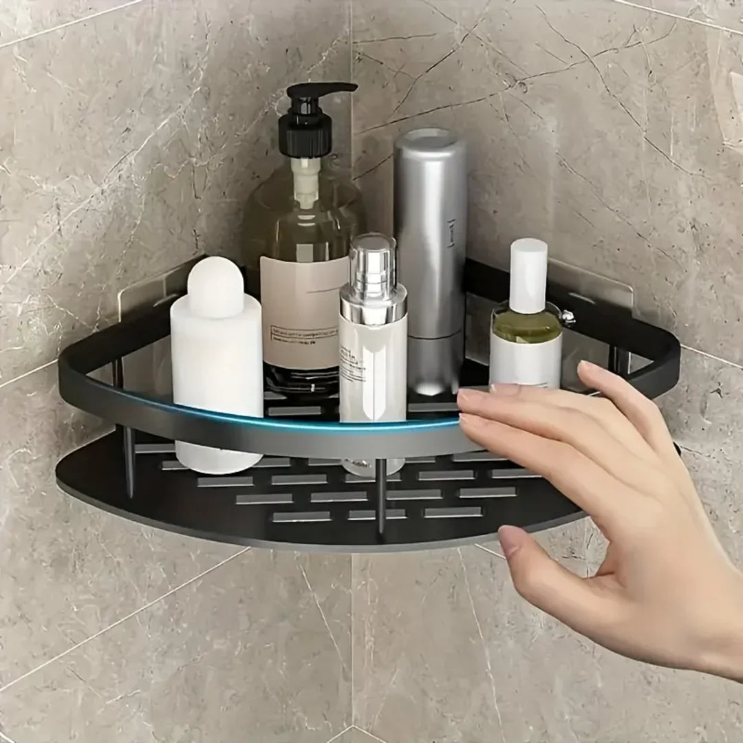 Prateleira de Banheiro Triangular De Canto Porta Shampoo - Verona Decor - VERONA DECOR