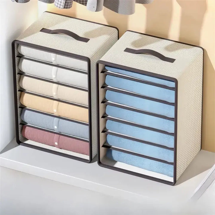 Kit com 3 Colmeias Organizadoras com Viés Branco | Organização de Gavetas e Armários - Verona Decor - VERONA DECOR